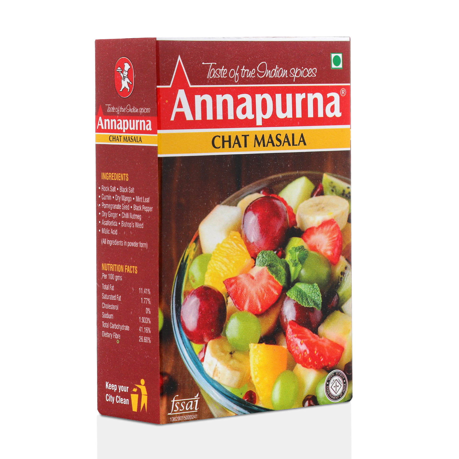 chat masala front